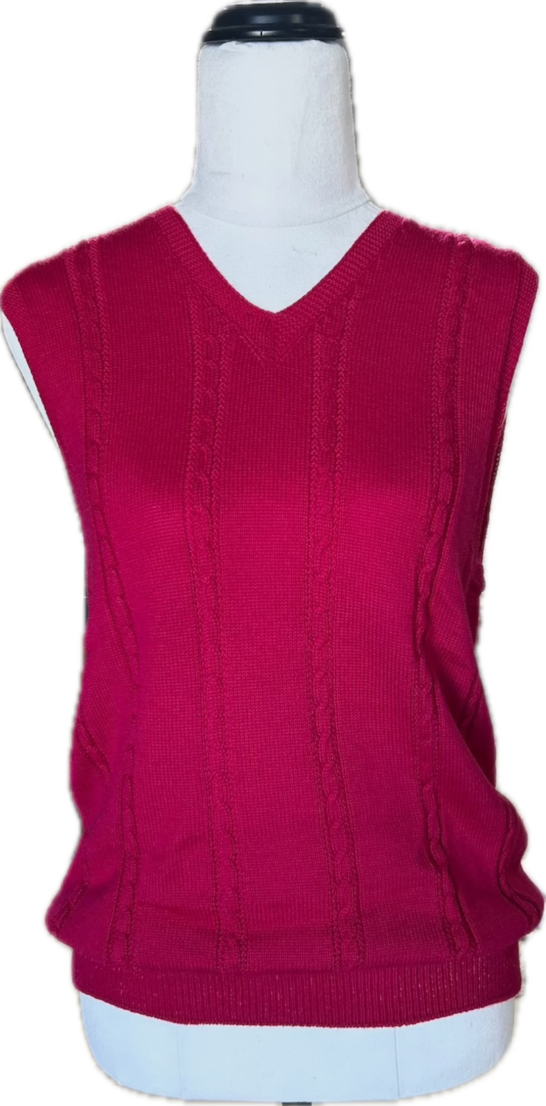 Flinders Cable Vest in Impressa Kangaroo Island Wool