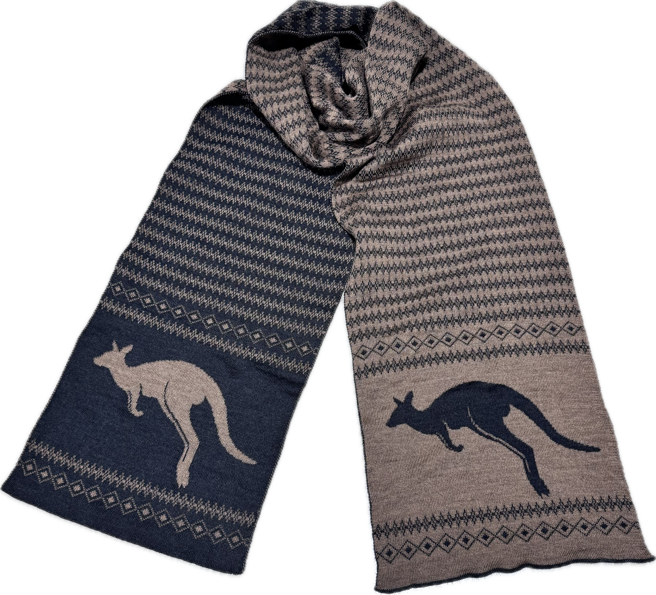 Kangaroo Island Fair Isle Scarf
