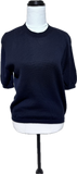 Kangaroo Island Wool Super Fine Merino Tee in the colour Navy