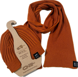 Kangaroo Island Wool Tisby Scarf and Willson Rib Beanie