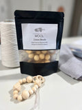 Linen Beads 2 pack