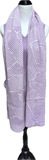 North Cape Wrap in Orchid and Shell Pink Kangaroo Island Wool long